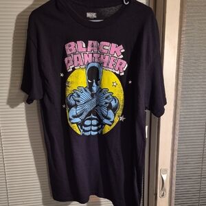 Marvel Black Panther Tee Size Large 100% Cotton New With Tag